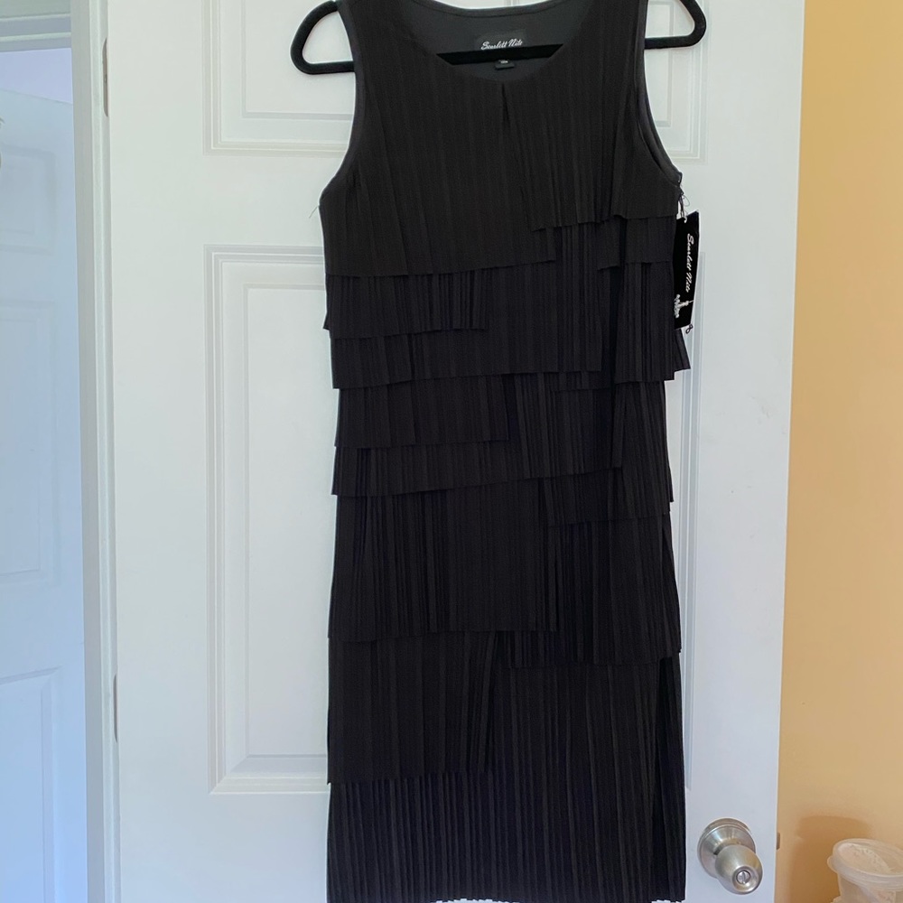 black dress
